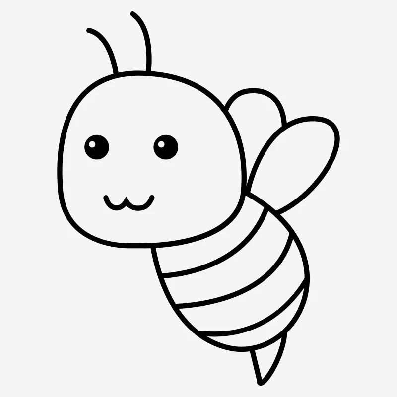 Honeybee Comic Animal