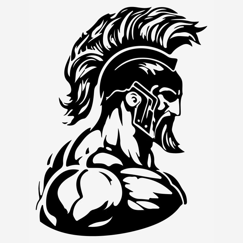 Spartan Warrior Gladiator Muscles