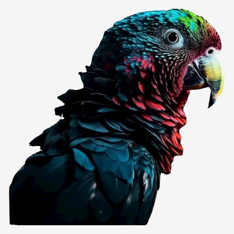 La perruche multicolore