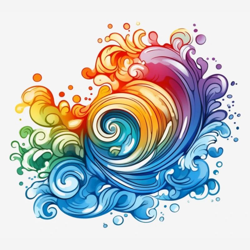 Rainbow Wave