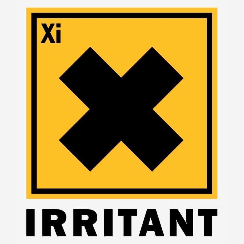 IRRITANT WARNING SIGN