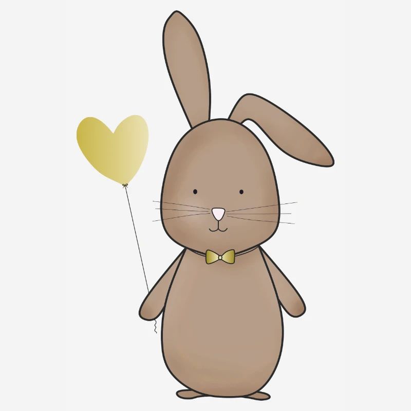 Lapin avec ballon