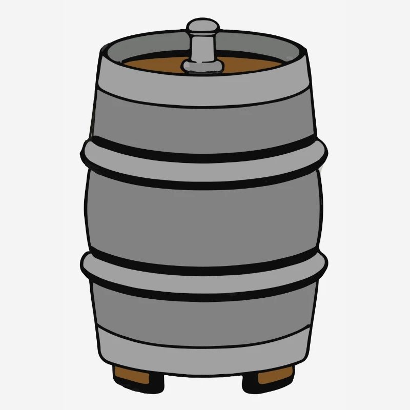 Bierfass Biertrinker Biertrinkerin Geschenkidee