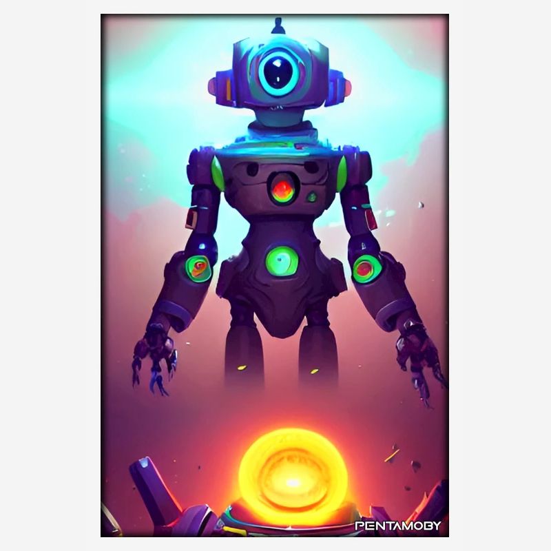 Robot Future Science Machine de science-fiction