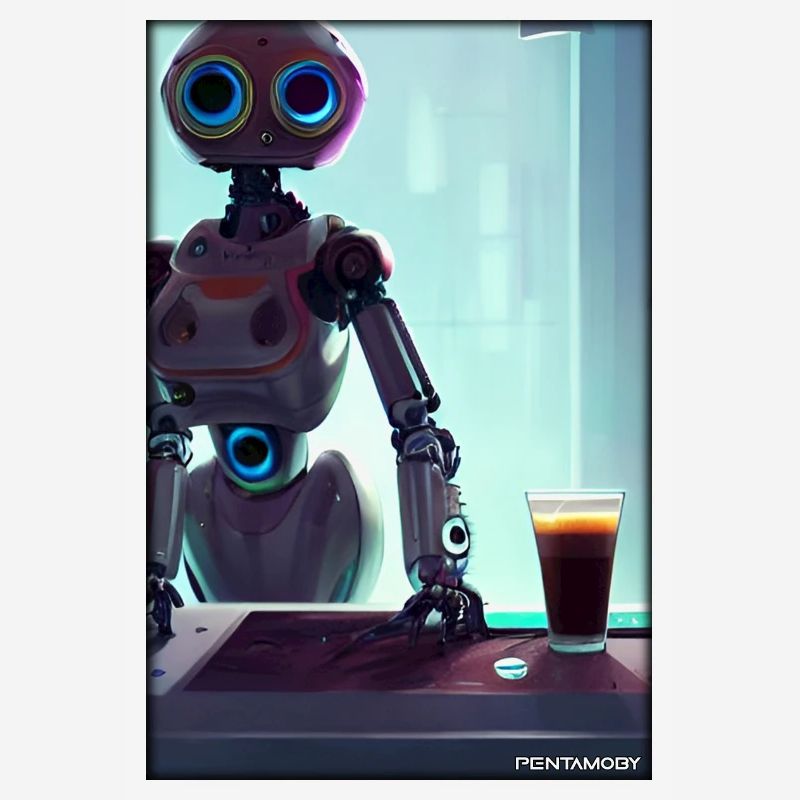 Robot Coffee Future Science Machine