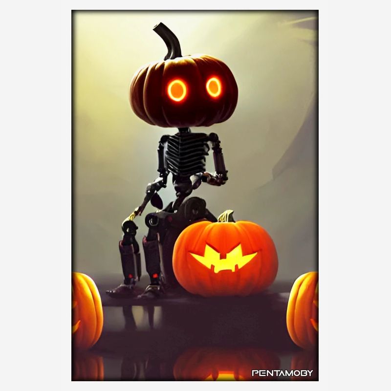 Robots Halloween Future Technology Science