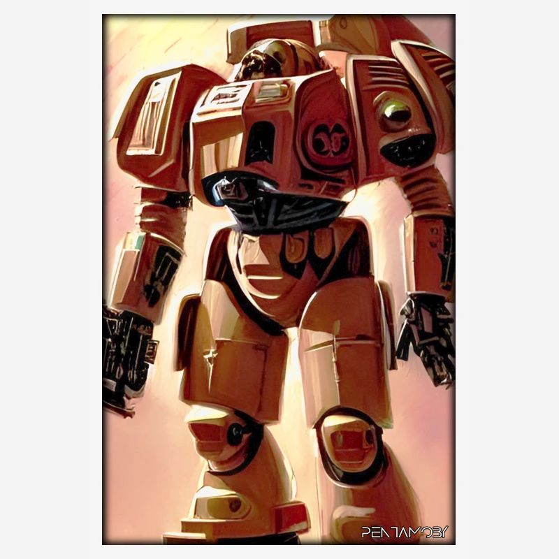 Kampfbot Robot Super Soldier Machine Warrior