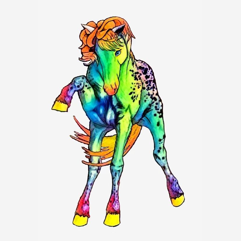neon Pferd