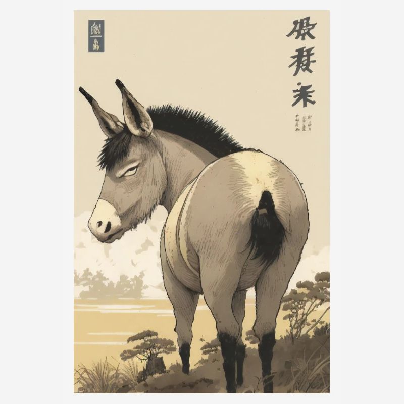 Ukiyo d’âne
