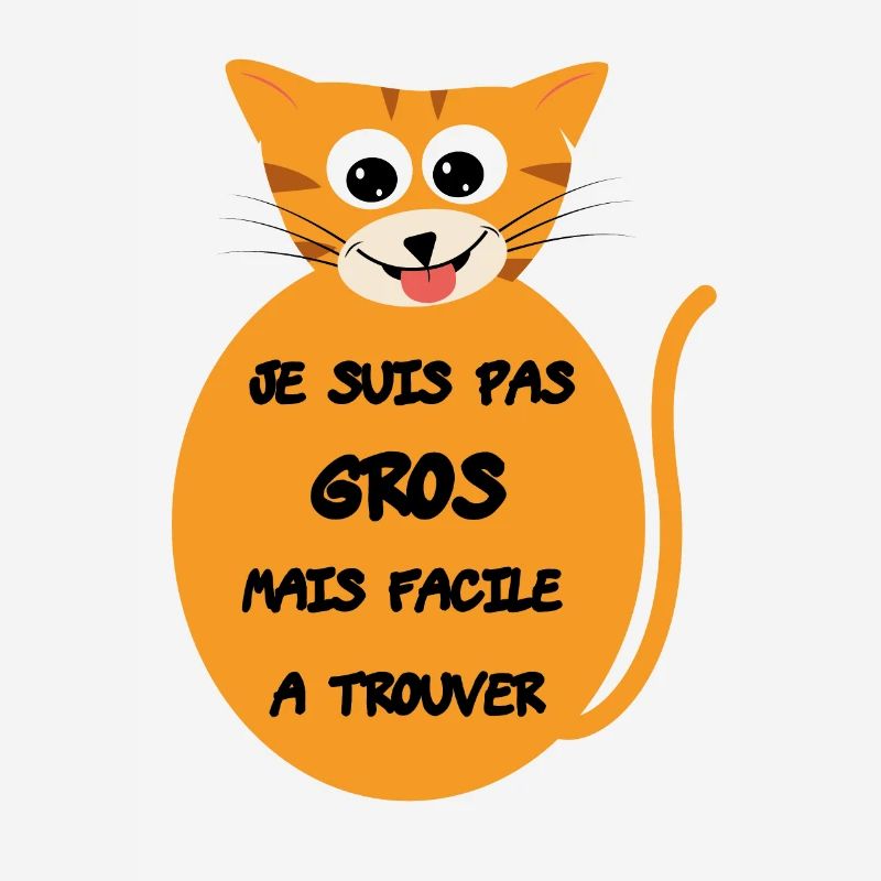 Chat enrobé mignon