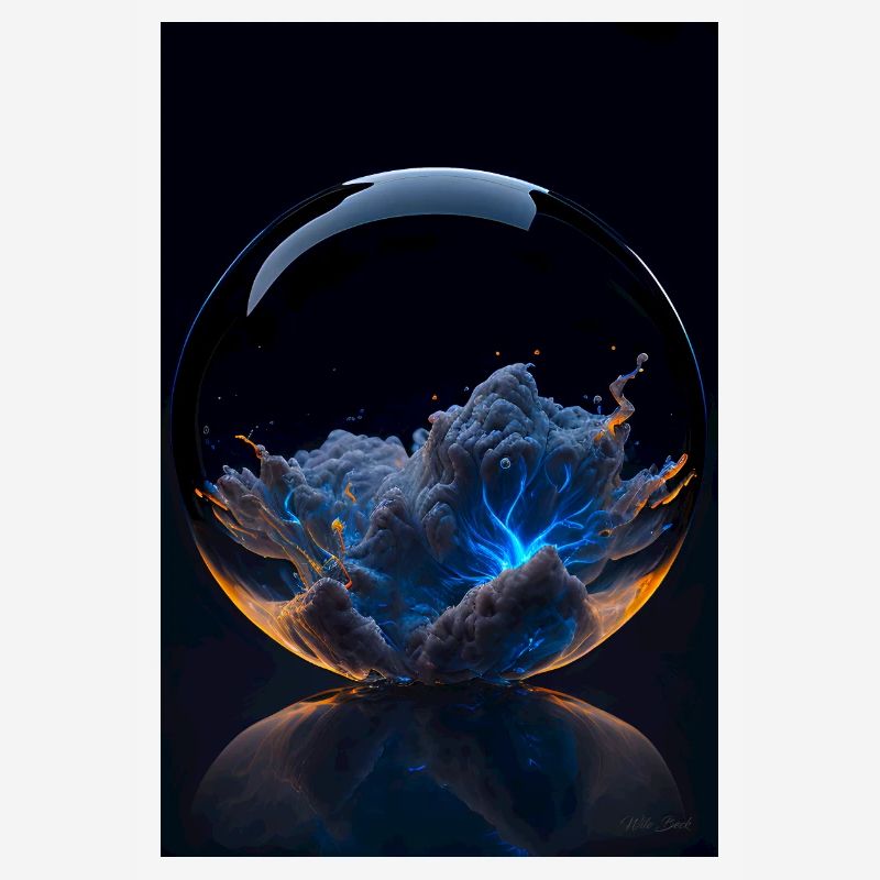 Clouds in a bubble fire 3
