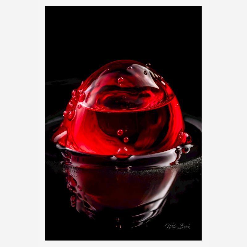 Gouttes rouges 7