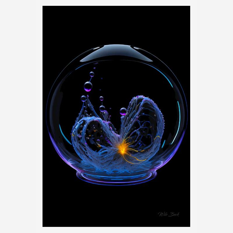 Kaos dans une bulle néon 2