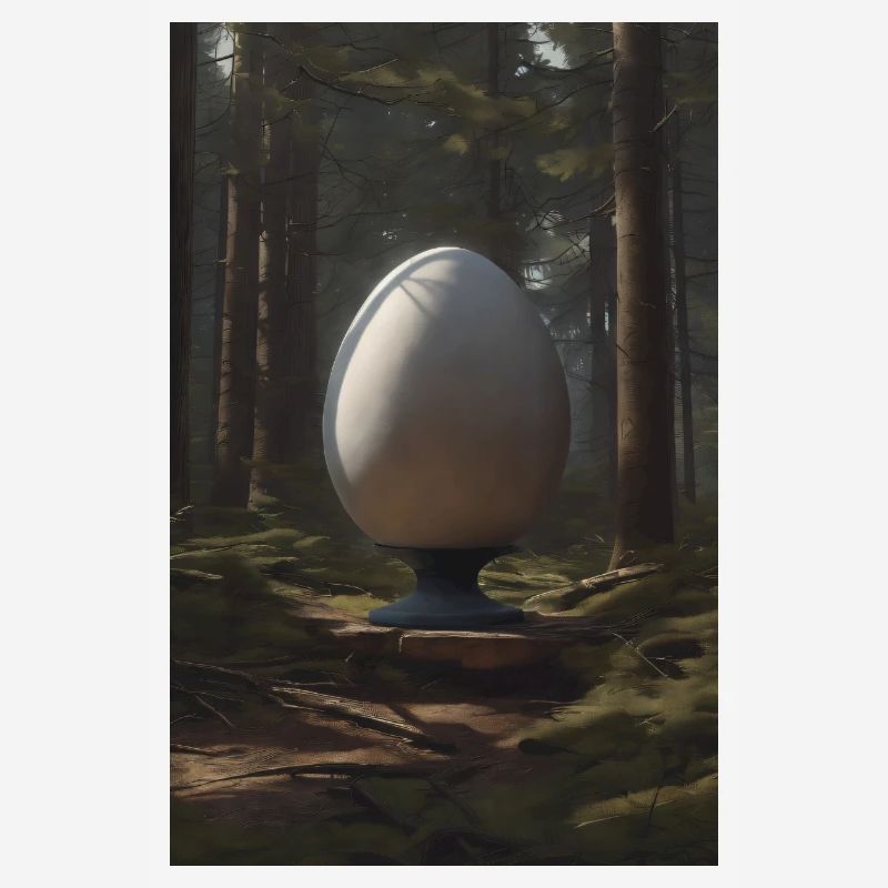 Das Ei im Wald Eins