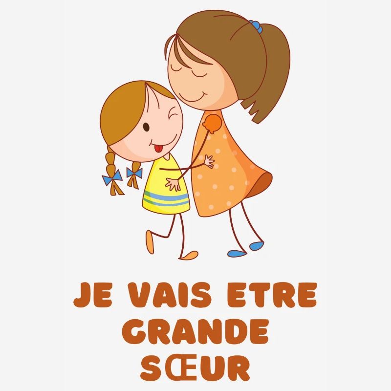 Ich werde eine große Schwester sein