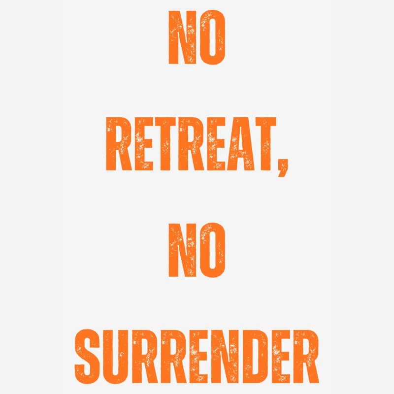 Pas de retraite, pas de reddition !