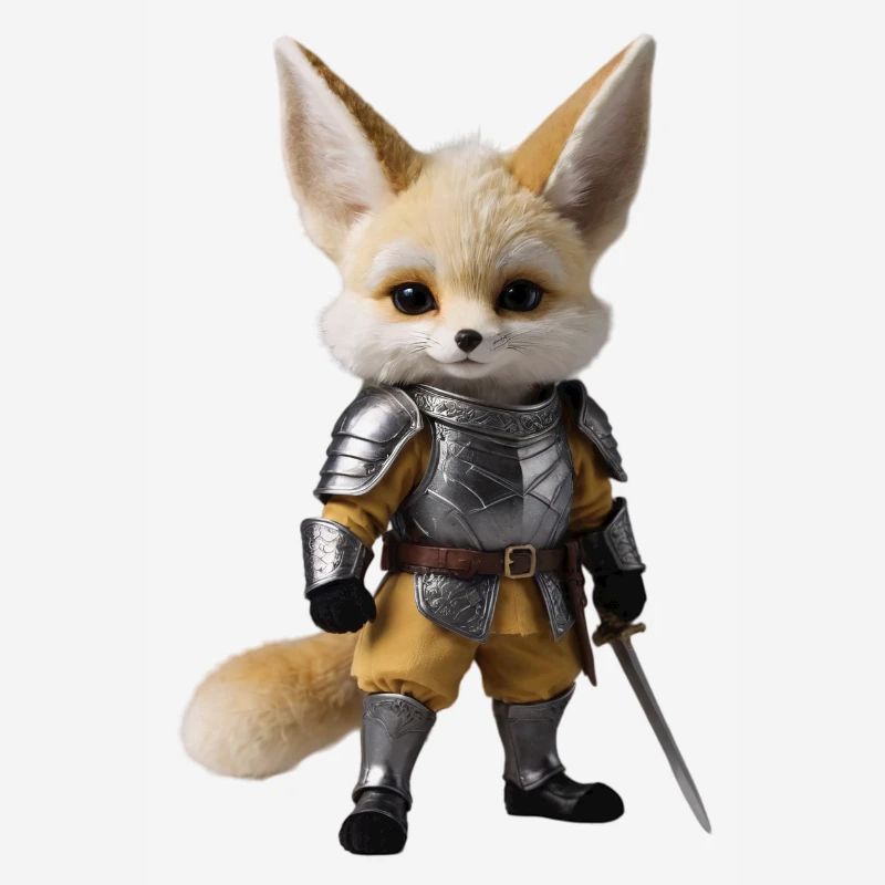 fennec chevalier épée 3