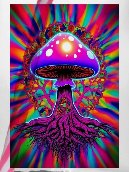 Psychedelischer Pilz