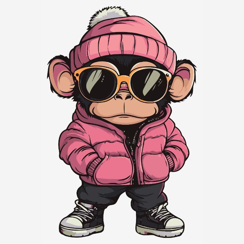 Monkey Cool Comic