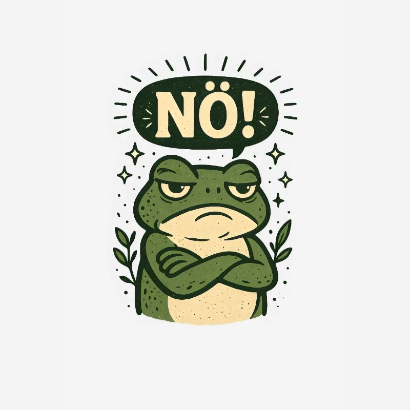 Déclaration, non, grenouille, tout simplement non