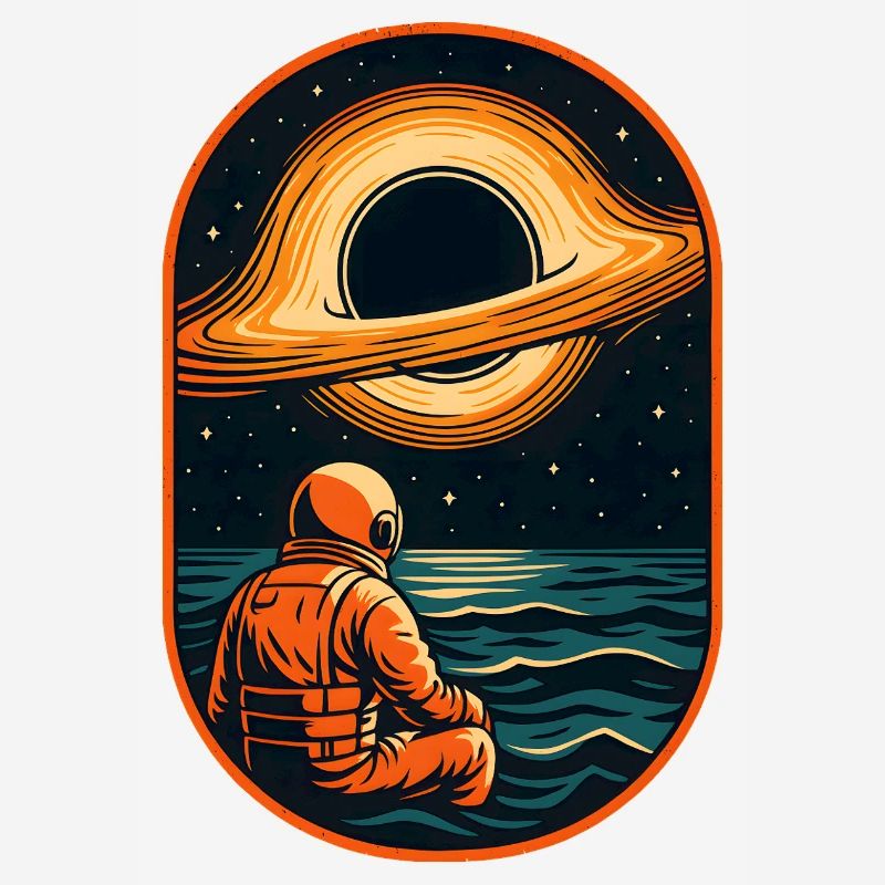 Cosmic Explorer Astronaut Artwork