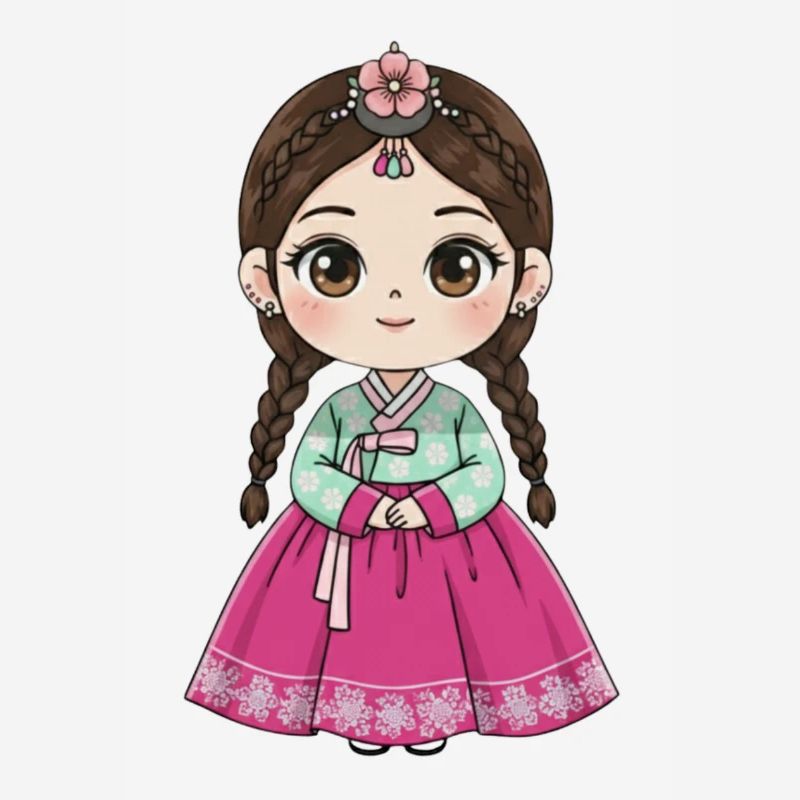 Chibi Hanbok Candy Dream Chaewon