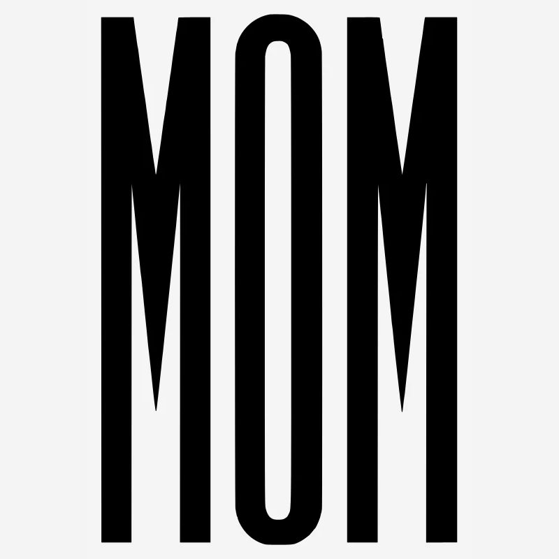 Typographie moderne pour les mamans et les mamans