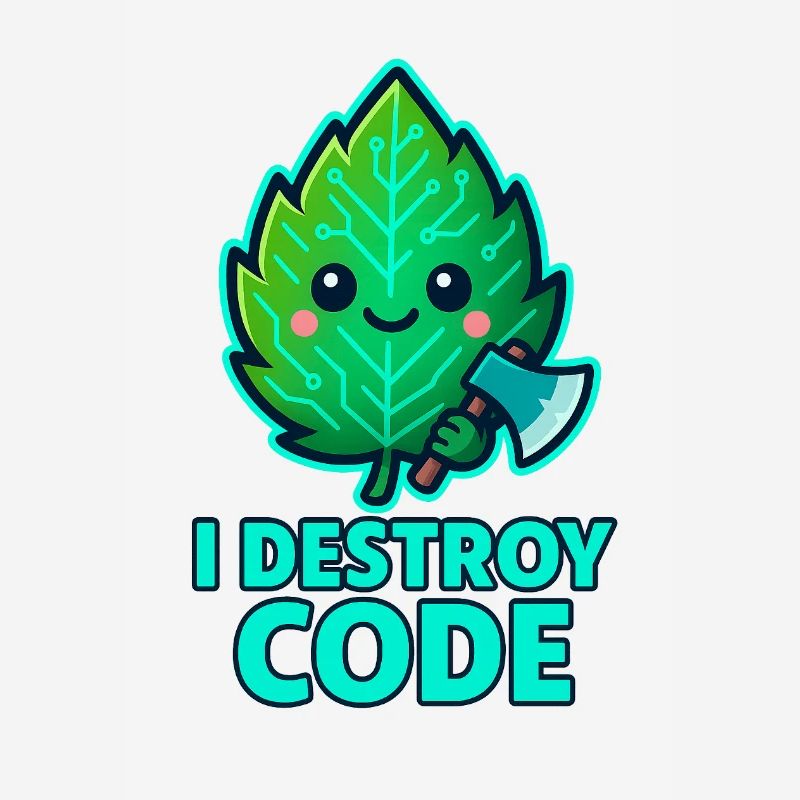 Green Leaf Code Warrior
