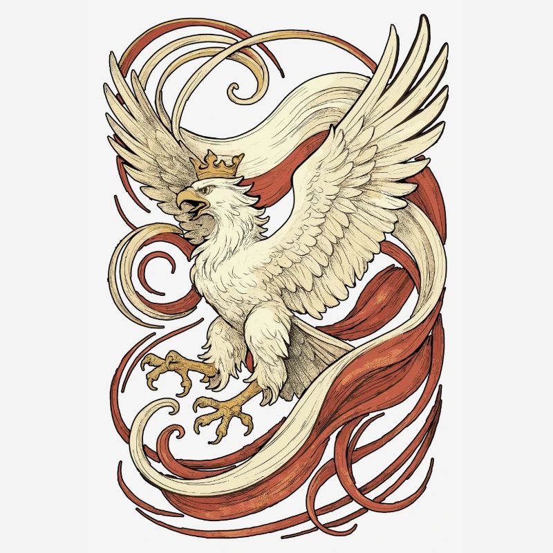 Poland Polska Eagle Epic Flag Flag Gift