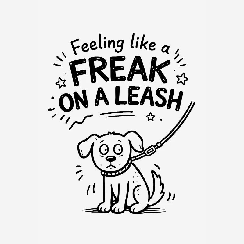 Feeling Like A Freak On A Leash Statement