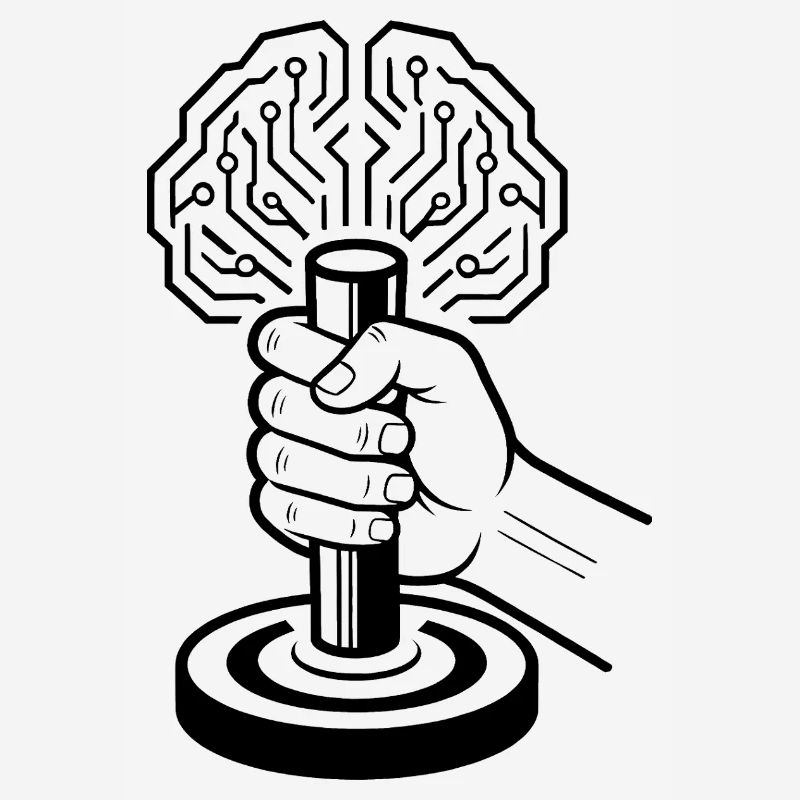 Digital Brain Cyborg Artificial Intelligence