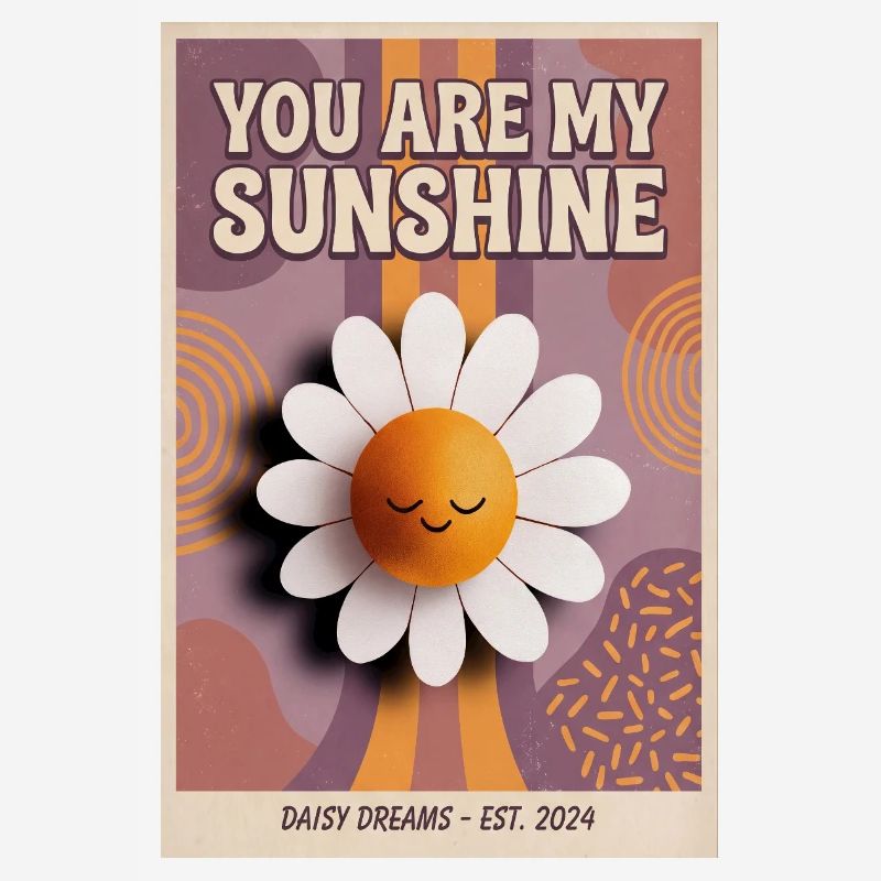 Tu es mon rayon de soleil Pop Art