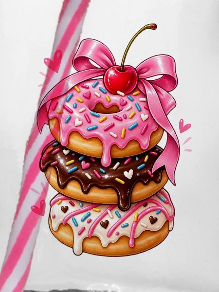 Kawaii Donut Stack Band