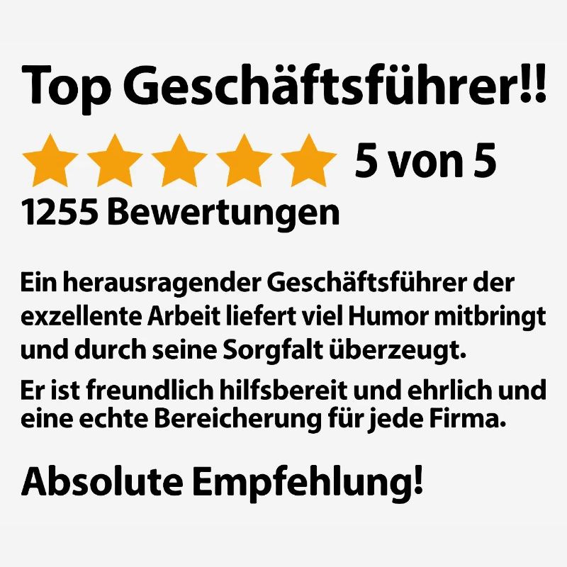 Geschäftsführer Abschiedsgeschenk Geschenkidee