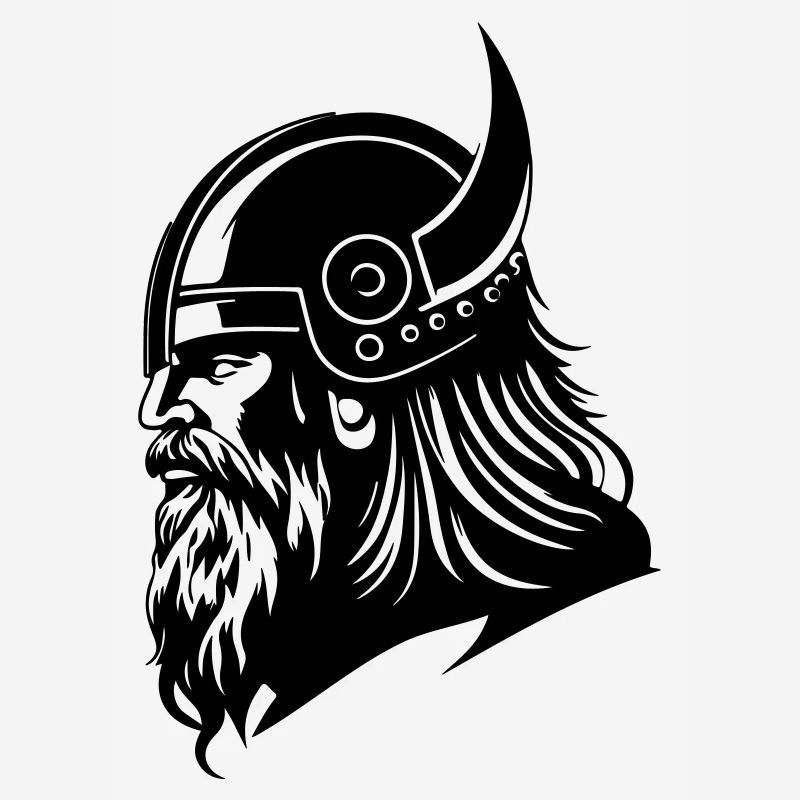 Viking Head Viking Warrior