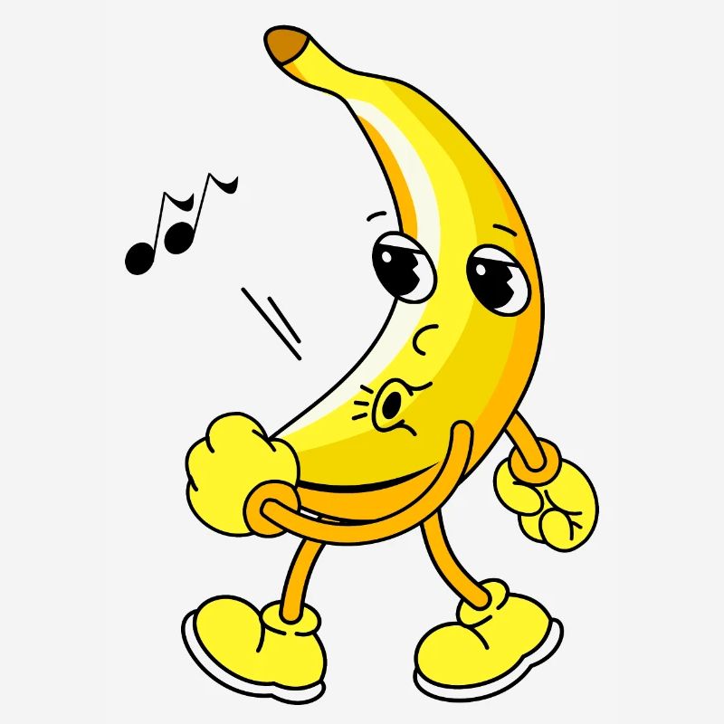Pfeifende Banane