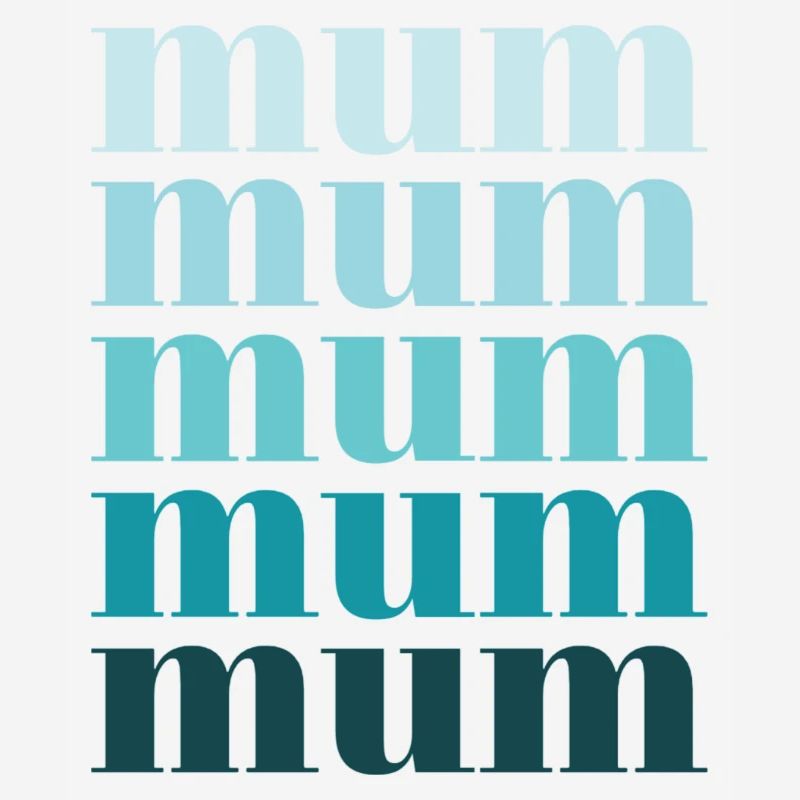 Maman turquoise