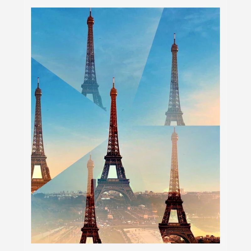 Eiffel Tower front view