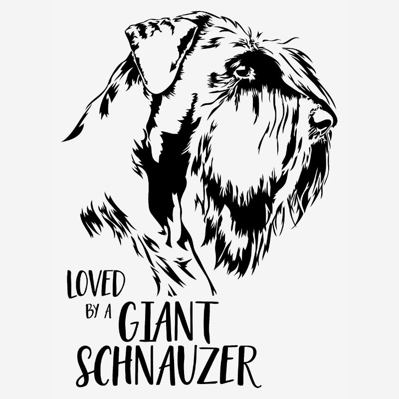 Aimé par un chien Schnauzer géant disant Wilsigns