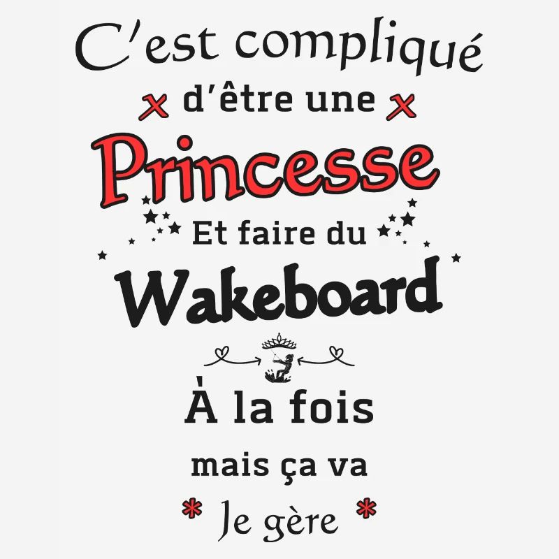 Princesse Et Wakeboard