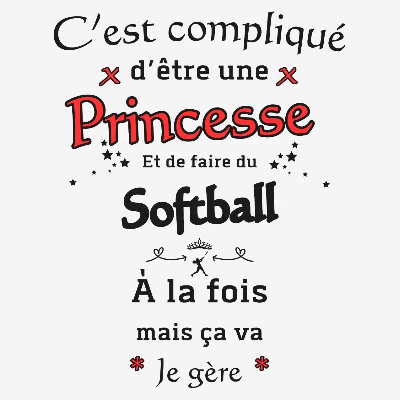 Princesse Et Softball