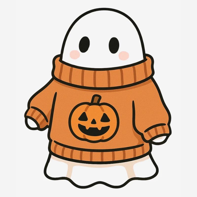 Kürbis Pullover Geist