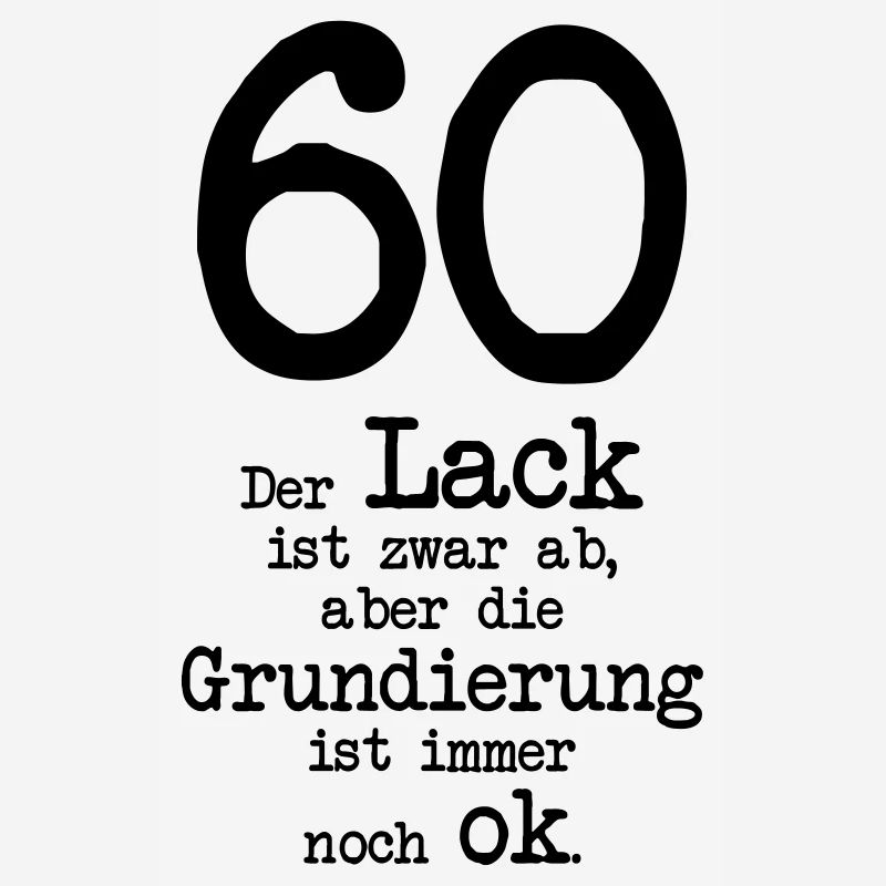 sechzigster Geburtstag
