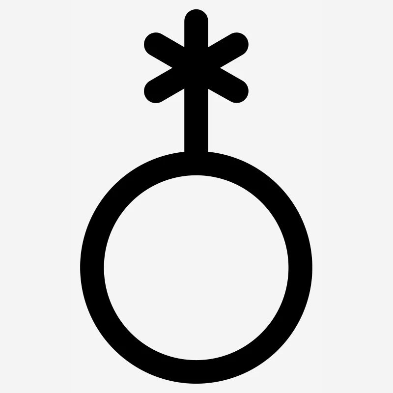 Genderqueer icon, non-binary