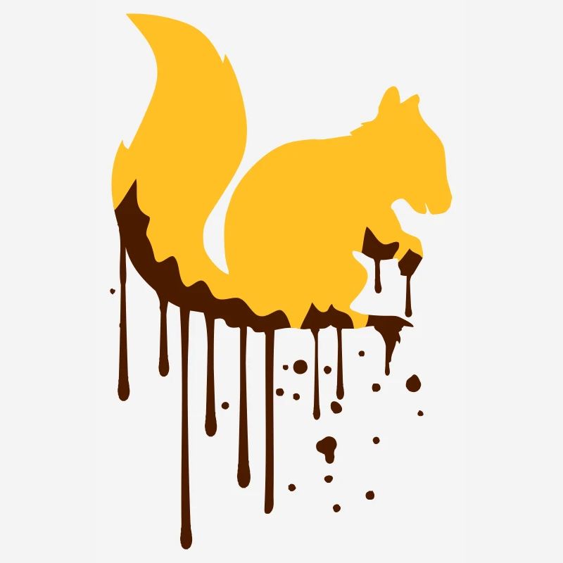 drop graffiti spray stamp black eichhoernch