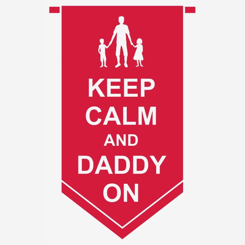 Bannière Keep Calm Daddy