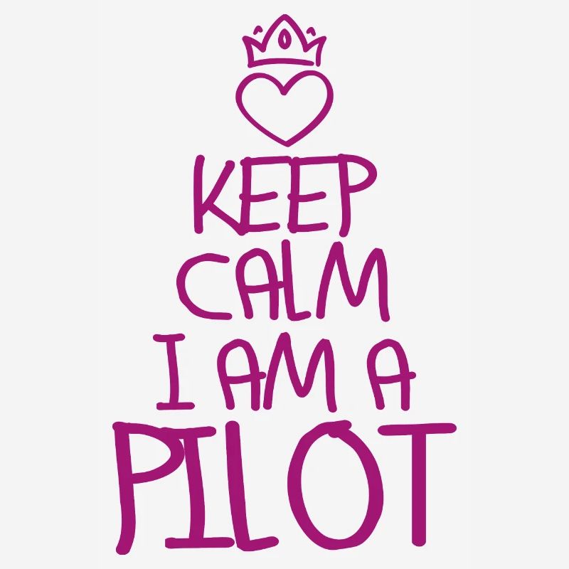 Keep Calm Pilot cool Pilot Geschenk