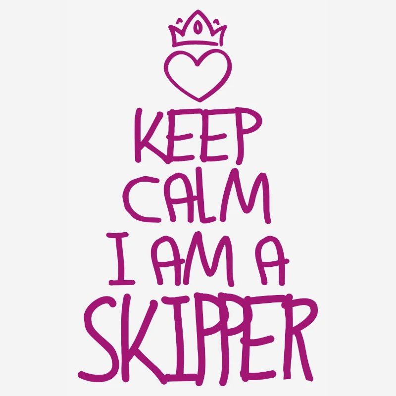 Keep Calm Skipper cool skipper gift