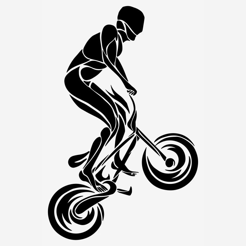 BMX Rider Triabal