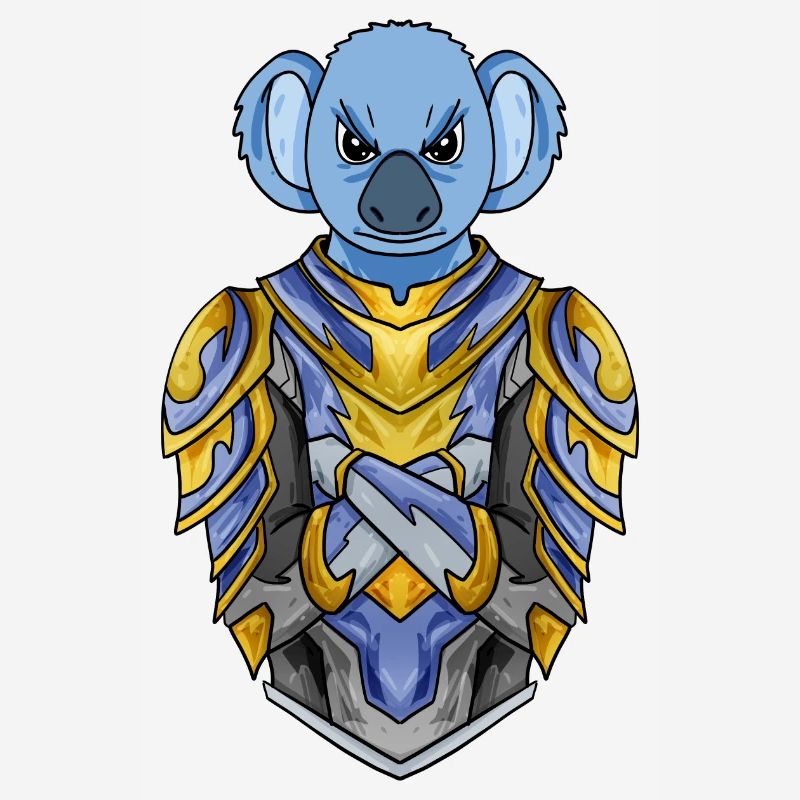 Knight Koala Crusader